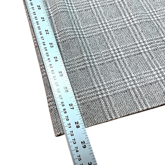 RIANI Cotton Glen Plaid Trousers Sz 10 - Picture 8 of 11